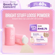 [9.9 DEALS] [Most Loved] EMINA Bright Stuff Loose Face Powder 55g | Micro smooth particles | Light-f