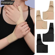 FOREVERGO Breathable and Adjustable Wrist Guard with Fixed Support for The Thumb Joint Sports Finger Guard and Wrist Guard Health Care F9I7