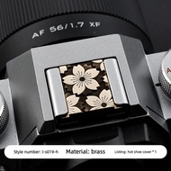 Camera Metal Hot Shoe Cover Suitable for Fuji XT3 XT10 XT20 XT50 X100V X100VI XT30II XT30III Threade