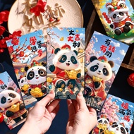 Red Envelope Bag 2026 New Year Red Envelope Red Envelope Seal Creative Panda Chinese Style Red Envel