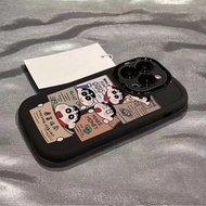 News Shin-Chan Shock-resistant Phone Case Compatible with iPhone11promax/12promax/13pro/14plus/15pro