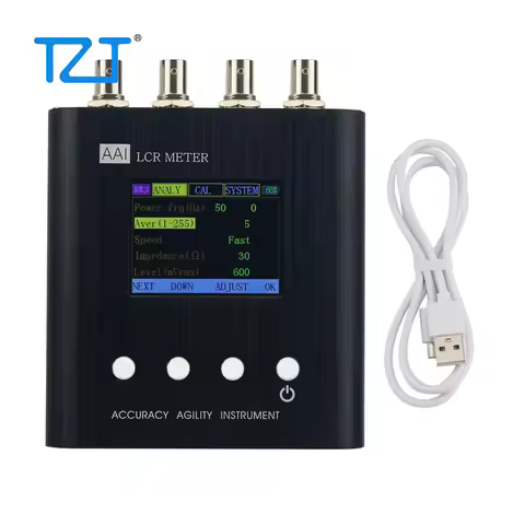 2.4inch 320X240 TFT Color Screen LCR Meter LCR Component Tester 23 Frequency Points/50Hz-100KHz/200K