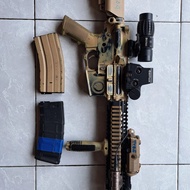 mainan airsoft aeg m4 mk18 seal/marsoc