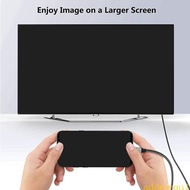 AADT Type C to HDTV Converter Cable Support 4K30hz 4K60hz 8K60hz Display for Laptop T