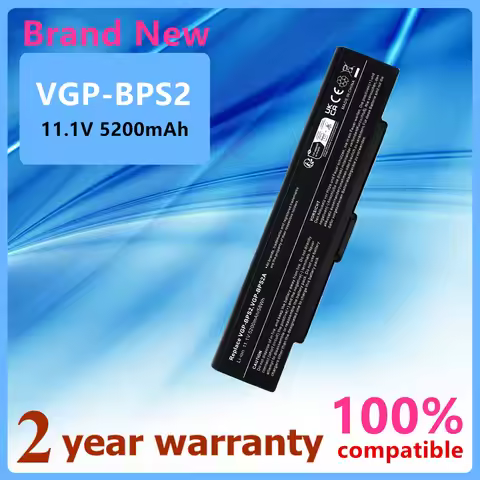 Laptop Battery for Sony Vaio VGN-AR11 AR21 FE28 VGN-S270 VGP-BPS2 VGP-BPS2A VGP-BPS2B VGP-BPS2C