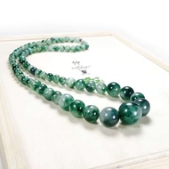Pure Natural Jade Necklace Jade Color Jade Necklace Female Jade Necklace Tower Chain Floating Flower