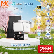 Tapo C615F KIT Outdoor Scanning Wi-Fi Security Camera – Integrated Headlight, Solar Power, Smart AI
