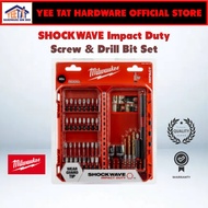 [ MILWAUKEE ] 4932-4920-04 SHOCKWAVE Impact Duty Screw & Drill Bit Set 40 Pcs