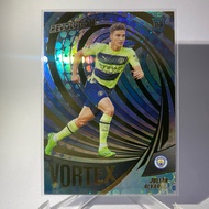 Football Card JULIAN ALVAREZ RC MANCHESTER CITY VORTEX REVOLUTION PANINI 2022 No.25