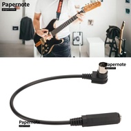 PAPERNOTE 6.35mm to MIDI 5 Pin Cable, Plug and Play 90 Degree Sound Adapter Cable, Universal 6.35mm 