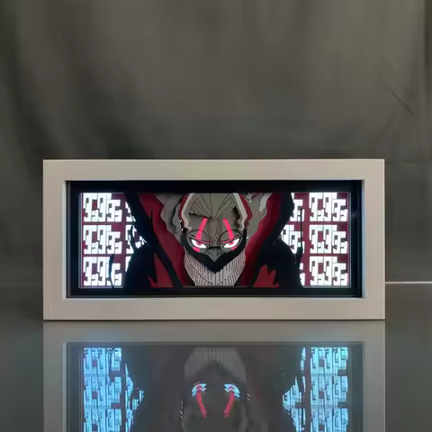 Anime LED Night Light Box Dandadan for Children Bedroom Decoration Nightlight Lightbox Manga 3d Pape