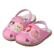 迪士尼Disney - 100週年紀念粉色護趾鬆緊帶寶寶拖鞋