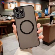 Matte Magnetic Translucent Phone Case For Xiaomi Mi Note 10 Pro CC9 Pro Redmi K50 Ultra Gaming K50i 