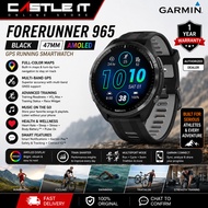 Garmin Forerunner 965 Black 47MM AMOLED GPS Running Smartwatch Maps Music 010-02809-A0