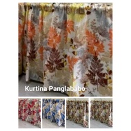 Kurtina Panglababo Curtain sink Small window curtain 60 inches width 29 inches length