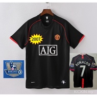 2007-2008 Manchester United Away Jersey for RONALDO, sizes S-2XL