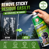 Sticker Remover Spray Powerful Adhesive Cleaning Spray Remove Sticker Stubborn Adhesive Spray