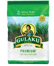 GULAKU Premium Gula Tebu Butiran Putih 1 kg - Gulaku PREMIUM Putih 1 kg