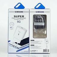 หัวชาร์จ Samsung หัวชาร์จ + สายชาร์จ TA800 USB C-C pd 25W สำหรับ S21, iphone ipad oppo xiaomi ของแท้