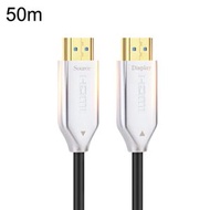 全城熱賣 - 2.0版 HDMI光纖線4K超高清線显示器連接線，長度： 50米（白色）