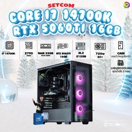 DDR5 x BONMECOM2 คอมประกอบ / CPU i7 14700K / RTX 5060TI 16GB / Case เลือกแบบได้นะครับ