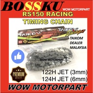 RS150 RACING TIMING CHAIN TAIKOM RS150 JET ROD CAM CHAIN 122H 124H RS150 TIMING CHAIN JET ROD 122L 1
