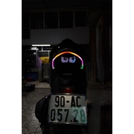 Rear Mica Embryo Airblade LED Panel 2020 - 2023 Install audi a7, a11, i8, a8 LEDs... No Led Cores Sh