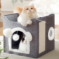 Double-layer Cat Tunnel Cat Hous Cat Bed