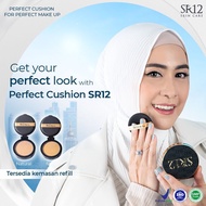 SR12 CUSHION REFIL BEDAK PADAT BASAH WARNA NATURAL WARNA IVORY