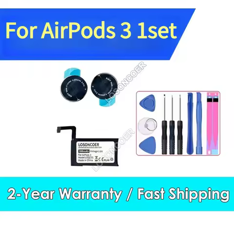 For AirPods 3 Gen A2566 A2565 A2564 Battery