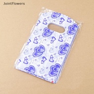 JSMY 100pcs Wholesale Lot Pretty Mixed Pattern Plastic Gift Bag Shopping Bag 14X9CM JSS