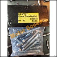 Screw Engine Complete Set Suzuki RG Sport RG110 Skru Enjin Engine Comp Bolt Set