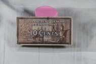 「極稀-台灣現貨」法屬印度支那　10分紙鈔 10Cents鈔　流通品相　二戰　越南 柬埔寨