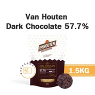 [[มาเท่าไรก็หมด]] Van Houten Chocolate Couverture แวนฮูเต็น ช็อคโกแลต แวน ฮูเต็น ช็อกโกแลต 70.4% 57.