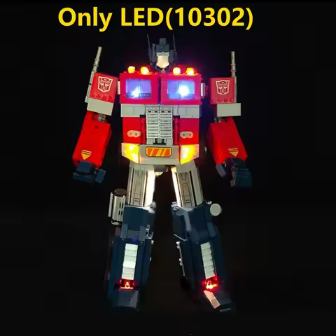 Remote Control RC Led Lighting Kit For Lego Creator 10302 Optimus Prime building block bricks (only 