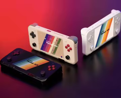 AYANEO Pocket ACE Game Console G3X Gen2 Long battery life 4.5 inch HD LCD screen Android Handheld Ga