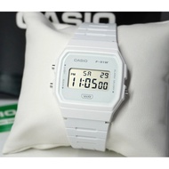 Casio F-91WB-7A White Digital Slim Lightweight Minimalist Design Fashion Watch