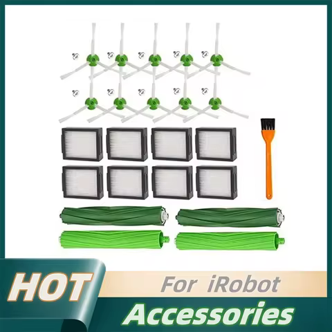 For IRobot Roomba J7 J7+ I7 I7+ I3 I3+ I4 I4+ I6 I6+ I8 I8+ E5 E6 E7 Main Vacuum Cleaner Side Brush 