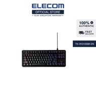 ELECOM Mechanical Touch Keyboard/ LED Gaming Keyboard TK-VK310SBK-EN Series