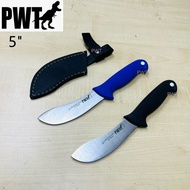 PWT 5 Inci Stainless Steel Skinning Knife | Kitchen Knife | 5Cr15MoV Blade | Anti-slip Rubber Handle