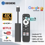 UBISHENG Android  Stick GD1 4K Streaming Media Player S905Y4 Amlogic 2G DDR4 16GB Netflix  Certified WiFi Set Top