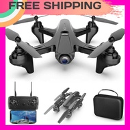 RC Drone with Camera Dual Camera Drone 1080P RC Quadcopter WiFi FPV Drone Folding Drone Headless Mode One Key Return Dr