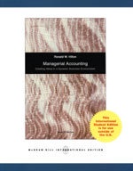 managerial accounting (新品)