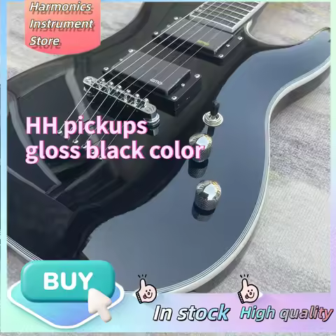 1992 ES Horizon NT Modern Guitar, Fixed Bridge EMG Active HH Pickups Modern Metal Studio & Live Guit