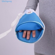 SHIGONG Safety Restraint Mitts, Breathable Ensuring Safety Hand Glove, Professional Wear Resistant Anti Scratch Easy To Clean Blue Gloves Unisex