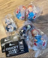 全新👀 ✨ Chucky🌟扭蛋公仔💙set