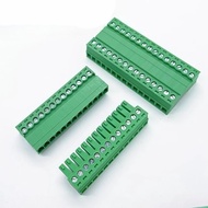 5P 2EDGRK 15EDGRK-3.5mm 3.81mm 2-24P Right Angle Screw Plug Male+Female Socket 28-16AWG Wire Termina