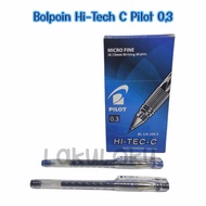 (1 PCS) Original Hi Tech Hitech C PILOT 0.3 Black, Blue Ballpoint Pen