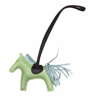 HERMES 愛馬仕 RODEO PM 小馬吊飾 小羊皮 綠色系