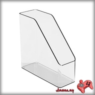 AMOONA File Books Holder Book Display Stand  Display Stand File Storage Box Folders Clear File Holde